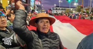 Nutrida marcha en Huancayo contra el gobierno de José Jerí y el Congreso: «Que se vayan todos»