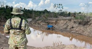 Madre De Dios: Fuerzas del orden golpean a la minería ilegal en zona de amortiguamiento de la Reserva Nacional Tambopata