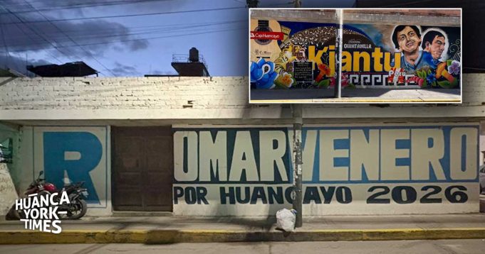 Borran mural de homenaje a Kjantu Perú de los Quintanilla para  promover a precandidato de “Porky”