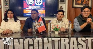 Huancayo: Jóvenes exigen censura a la Mesa Directiva del Congreso para que asuma un presidente con catadura moral
