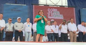 DESDE EXPOAMAZÓNICA EN TARAPOTO: VICEGOBERNADORA DE LORETO CREE QUE SE REQUIERE UNIDAD PARA LOGRAR DESARROLLO