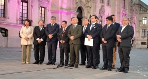 GOBERNADOR DE LORETO RESPALDA AL PRESIDENTE Y PIDE UNIDAD POR EL PAÍS