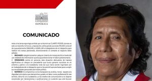 CONGRESISTA LUCINDA VÁSQUEZ DENUNCIA “VENGANZA” DE SUS EXTRABAJADORES