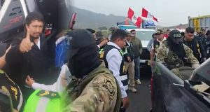 PNP interviene en Chimbote al alcalde Aldo Carlos Mariños y a 16 ronderos durante caminata hacia Lima