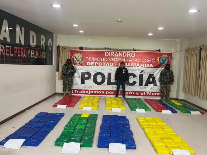 Incautan más de 300 kilos de marihuana en operativo antidrogas en Ayacucho