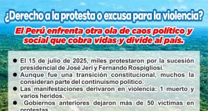 ¿DERECHO A LA LIBRE PROTESTA O EXCUSA PARA LA LIBERACIÓN DE LA VIOLENCIA?