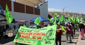 Pobladores del Valle de Tambo presentan medida cautelar para suspender autorización de explotación de Tía María