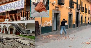 Techos del centro histórico de Ayacucho en riesgo de colapso por vientos huracanados