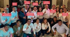 Alcalde de Huamanga y funcionarios municipales acuden a cena política de Perú Primero, pese a advertencia del JNE