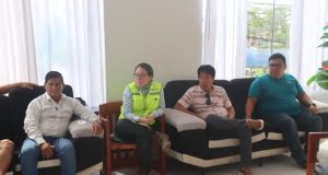 COORDINAN ACCESO DEL CAMIÓN RECOLECTOR DURANTE LA OBRA EN LA CARRETERA SAN LORENZO – RECREO