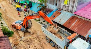 OBRA DE MEJORAMIENTO DE LAS CALLES DE MICAELA BASTIDAS SUPERA EL 60% DE AVANCE