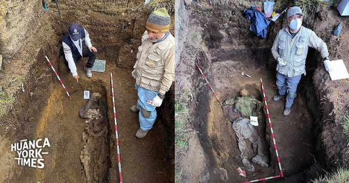 Huancayo: Exhuman restos de presuntas víctimas de las rondas campesinas en 1990, en Ingenio