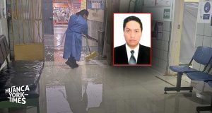 Exigen destitución de director del centro de salud de Chilca por inoperancia: goteras siguen afectando