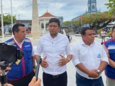 ROY SALDAÑA TRAS DAÑOS EN LA PLAZA DE ARMAS: “EL CUIDADO ES DE TODOS”