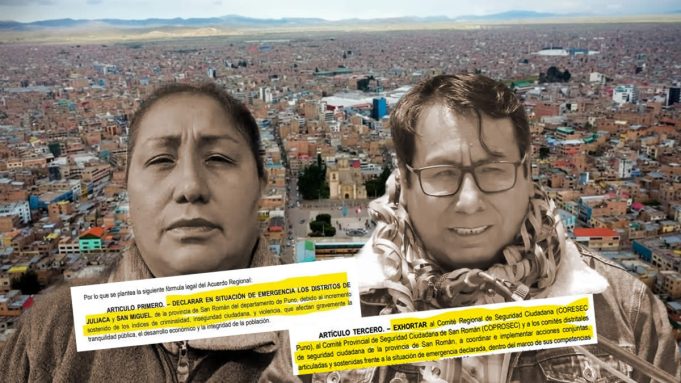 Tras críticas quieren redimirse: Consejo Regional de Puno declara en emergencia Juliaca y San Miguel