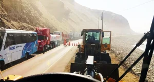 Arequipa: pasajero falleció tras bloqueo de tramo en Panamericana Sur por derrumbe