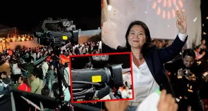 Cámara del Congreso fue usado para grabar mitin de Keiko Fujimori en Trujillo