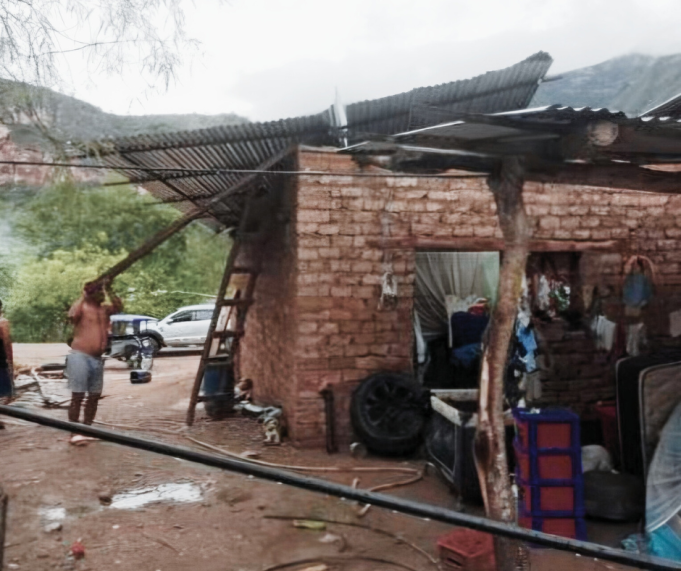 Utcubamba: alrededor de 20 viviendas resultan afectadas por intensas ráfagas de viento en Malleta – Yamón
