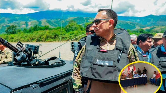 Visita fugaz de Jerí al Vraem reaviva críticas por falta de diálogo