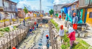 OBRA DE ALCANTARILLADO EN BUENOS AIRES SUPERA EL 40% DE AVANCE