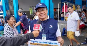 SENSIBILIZAN A LA POBLACIÓN PARA QUE ELIJAN SU LOCAL DE VOTACIÓN