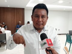 “NO SE PUEDE HACER PISTAS MIENTRAS EL AGUA Y DESAGÜE SIGAN INCONCLUSOS”