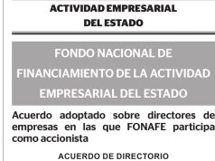 NOMBRAN NUEVO PRESIDENTE DE ELECTRO ORIENTE