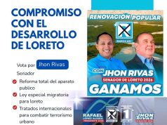 ALGUNAS PROPUESTAS CLAVES DE GOBIERNO DEL PARTIDO POLÍTICO RENOVACIÓN POPULAR, CON RAFAEL PRESIDENTE Y JHON RIVAS AL SENADO POR LORETO.