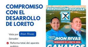 ALGUNAS PROPUESTAS CLAVES DE GOBIERNO DEL PARTIDO POLÍTICO RENOVACIÓN POPULAR, CON RAFAEL PRESIDENTE Y JHON RIVAS AL SENADO POR LORETO.