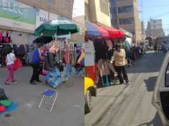 Ica: negocios de la calle Amazonas denuncian invasión de ambulantes que bloquean y destruyen sus ventas