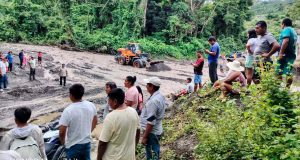 Pase sigue restringido en la ruta al Vraem por activación de quebradas