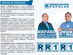 ¡Conoce las propuestas de Jhon Rivas, candidato a senador por Loreto con Renovación Popular!