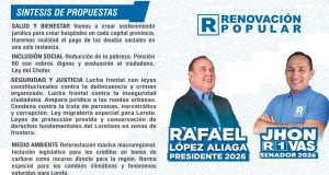 ¡Conoce las propuestas de Jhon Rivas, candidato a senador por Loreto con Renovación Popular!