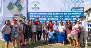 GOREL INICIA OBRA DE MEJORAMIENTO URBANO EN A.H. SOL NACIENTE