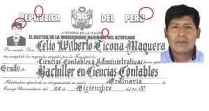 Denuncian que Gobierno Regional de Puno contrató a bachiller falso