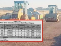 Camión «fantasma» en obra del Gobierno Regional de Puno