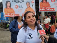 NARY PINASCO: FUERZA POPULAR TIENE TRAYECTORIA PARTIDARIA