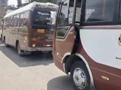 Transportistas protestan contra AQP Masivo y anuncian retiro de más de 320 unidades del SIT en Paucarpata