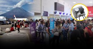 Mal tiempo obligó a cancelar nuevamente numerosos vuelos en aeropuerto de Arequipa