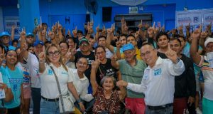 Jhon Rivas lideró jornada de miércoles de militancia