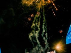 Multitudinaria e histórica “Ola Celeste” respalda candidatura de Jhon Rivas al Senado en Loreto