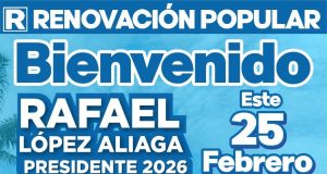 Rafael López Aliaga llega a Iquitos hoy miércoles 25 para liderar gran caravana y mitin popular