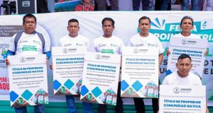 MÁS DE 800 TÍTULOS FUERON ENTREGADOS PARA FORTALECER LA SEGURIDAD JURÍDICA