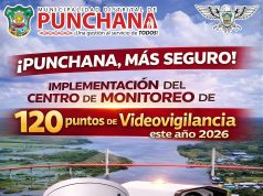 PUNCHANA FORTALECE SU SEGURIDAD CON MODERNO SISTEMA DE VIDEOVIGILANCIA