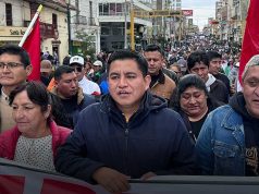 Huancayo: Paro por la carretera Central solo fue acatado por trabajadores municipales y del gobierno regional