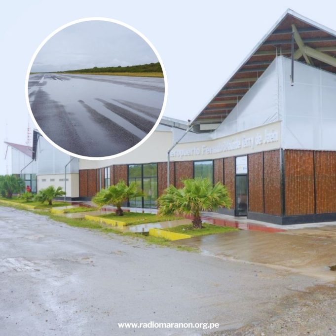 Jaén: CORPAC instalará subdrenajes en pista del aeropuerto sin suspender vuelos