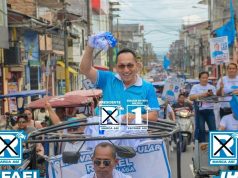 LA “OLA CELESTE” TOMA IQUITOS: JHON RIVAS ANUNCIA GRAN CARAVANA MOTORIZADA POR LA RENOVACIÓN DE LORETO