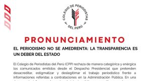 ACUSAN A JERÍ DE AMEDRENTAR A LA PRENSA