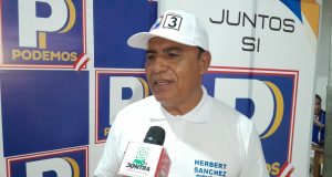 HERBERT SÁNCHEZ PROMETE PAGAR LA DEUDA SOCIAL