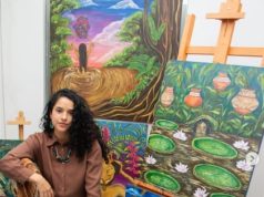 Valeria Rodríguez exhibe arte amazónico en el Doubletree